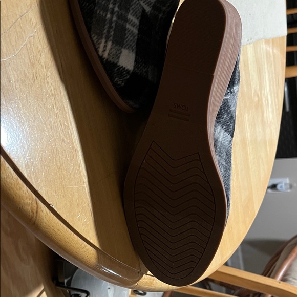 Toms Black and White Plaid Ankle Boots - Picture 3 of 3